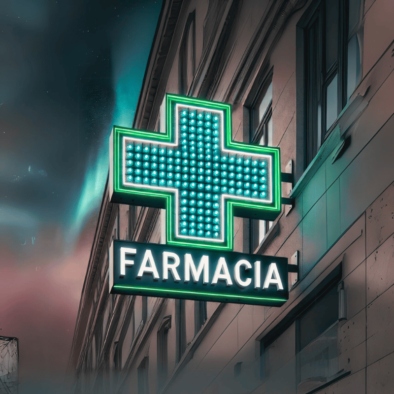 croci led farmacia e parafarmacia